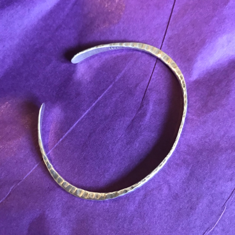 Sterling Silver Minimalist Cuff Bracelet